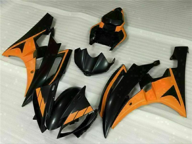 Preto Laranja Carenagem Yamaha R6 2006-2007 Preto Laranja Carenagem Yamaha R6 2006-2007