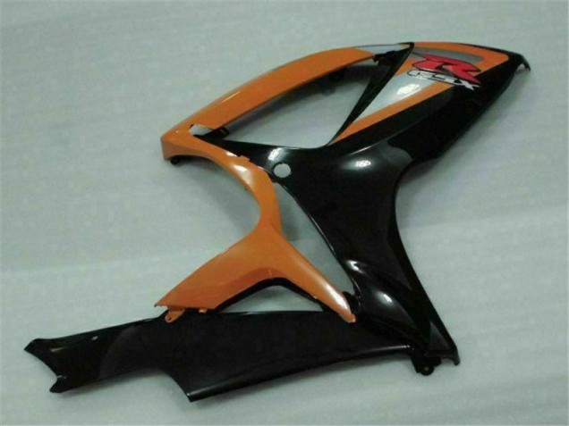 Preto Laranja Plástico Suzuki GSXR 600 / 750 K6 2006-2007 Preto Laranja Plástico Suzuki GSXR 600 / 750 K6 2006-2007