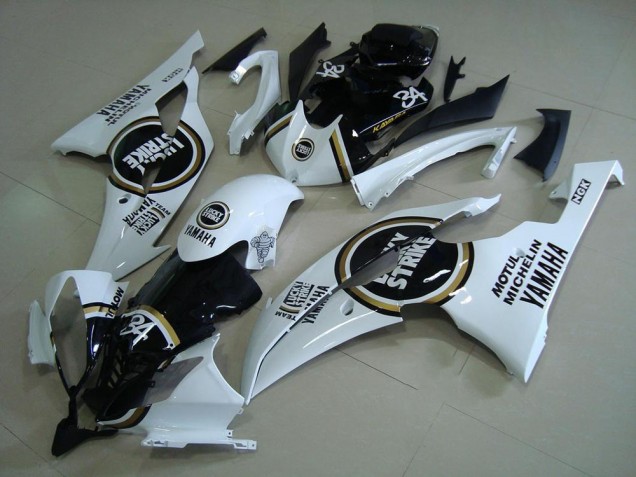 Preto Lucky Strike Carenagem Yamaha R6 2008-2016 Preto Lucky Strike Carenagem Yamaha R6 2008-2016
