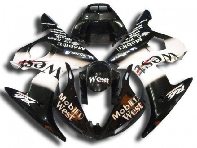 Preto Mobil West Carenagem Yamaha R6 2003-2005 Preto Mobil West Carenagem Yamaha R6 2003-2005