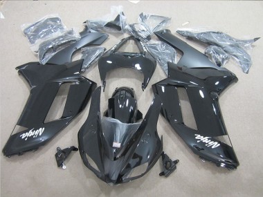 Preto Ninja Carenagem Kawasaki ZX6R 2007-2008