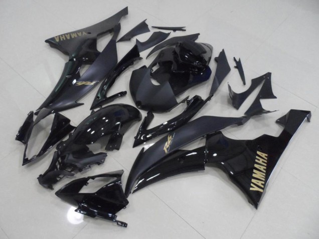 Preto & Ouro Adesivo Carenagem Yamaha R6 2008-2016 Preto & Ouro Adesivo Carenagem Yamaha R6 2008-2016