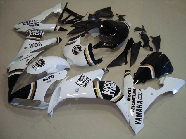 Preto Ouro Branco Carenagem Yamaha R1 2004-2006 Preto Ouro Branco Carenagem Yamaha R1 2004-2006