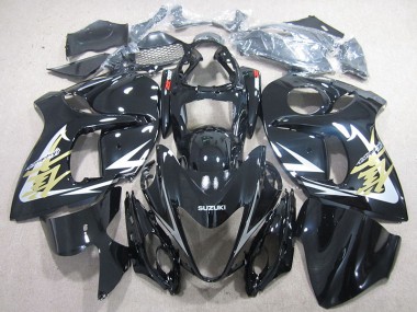 Preto Ouro Decalque Carenagem Suzuki GSXR 1300 Hayabusa 2008-2019