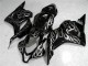 Preto Plástico Honda CBR 600RR 2009-2012 Preto Plástico Honda CBR 600RR 2009-2012