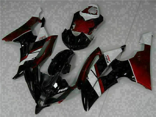 Preto Plásticos Yamaha R6 2008-2016 Preto Plásticos Yamaha R6 2008-2016
