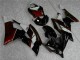 Preto Plásticos Yamaha R6 2008-2016 Preto Plásticos Yamaha R6 2008-2016