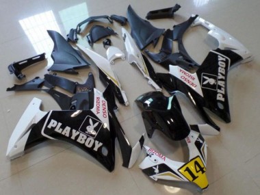 Preto Playboy 14 Carenagem Honda NSR 250 MC28 P4 1994-1996