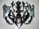 Preto Prata Carenagem Suzuki GSXR 1000 K5 2005-2006 Preto Prata Carenagem Suzuki GSXR 1000 K5 2005-2006