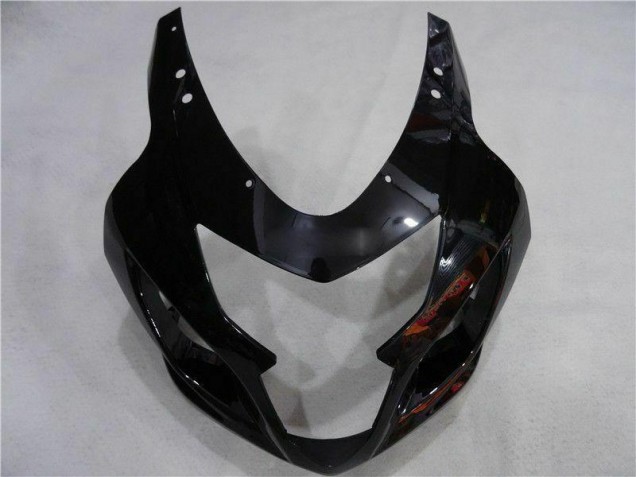 Preto Prata Carenagem Suzuki GSXR 600 / 750 K4 2004-2005 Preto Prata Carenagem Suzuki GSXR 600 / 750 K4 2004-2005