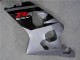 Preto Prata Carenagem Suzuki GSXR 600 / 750 K4 2004-2005 Preto Prata Carenagem Suzuki GSXR 600 / 750 K4 2004-2005
