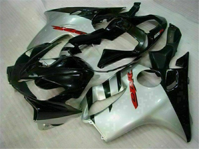 Preto Prata Carroçaria Honda CBR 600 F4i 2001-2003 Preto Prata Carroçaria Honda CBR 600 F4i 2001-2003