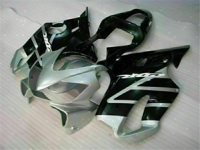 Preto Prata Kits Carenagem Honda CBR 600 F4i 2001-2003 Preto Prata Kits Carenagem Honda CBR 600 F4i 2001-2003