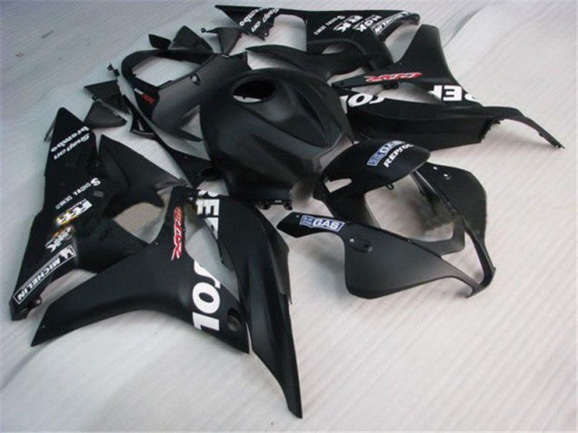 Preto Repsol Carenagem Honda CBR 600RR 2007-2008 Preto Repsol Carenagem Honda CBR 600RR 2007-2008
