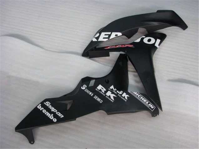 Preto Repsol Carenagem Honda CBR 600RR 2007-2008 Preto Repsol Carenagem Honda CBR 600RR 2007-2008