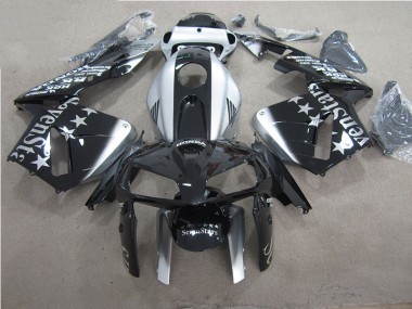 Preto SevenStars Carenagem Honda CBR 600RR 2005-2006