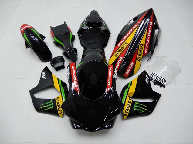 Preto Stanley Carenagem Yamaha R1 2015-2019 Preto Stanley Carenagem Yamaha R1 2015-2019