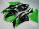 Preto Verde Carenagem Kawasaki ZX6R 2009-2012 Preto Verde Carenagem Kawasaki ZX6R 2009-2012