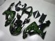 Preto Verde Chama Carenagem Kawasaki ZX10R 2006-2007 Preto Verde Chama Carenagem Kawasaki ZX10R 2006-2007