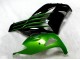 Preto Verde Kit Carenagem Kawasaki ZX14R ZZR 1400 2012-2021 Preto Verde Kit Carenagem Kawasaki ZX14R ZZR 1400 2012-2021