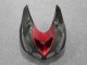 Preto Vermelho Abs Carenagem Kawasaki ZX14R ZZR 1400 2006-2011 Preto Vermelho Abs Carenagem Kawasaki ZX14R ZZR 1400 2006-2011