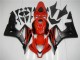 Preto Vermelho Abs Kits Carenagem Honda CBR 600RR 2007-2008