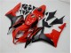 Preto Vermelho Abs Plásticos Honda CBR 600RR 2007-2008 Preto Vermelho Abs Plásticos Honda CBR 600RR 2007-2008