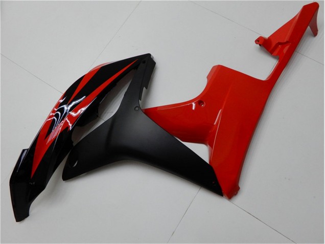 Preto Vermelho Abs Plásticos Honda CBR 600RR 2007-2008 Preto Vermelho Abs Plásticos Honda CBR 600RR 2007-2008