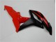Preto Vermelho Abs Plásticos Honda CBR 600RR 2007-2008 Preto Vermelho Abs Plásticos Honda CBR 600RR 2007-2008
