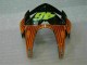 Preto Vermelho Amarelo 46 Carenagem Honda CBR 600RR 2005-2006 Preto Vermelho Amarelo 46 Carenagem Honda CBR 600RR 2005-2006