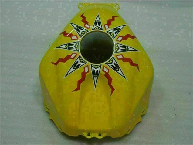 Preto Vermelho Amarelo 46 Carenagem Honda CBR 600RR 2005-2006 Preto Vermelho Amarelo 46 Carenagem Honda CBR 600RR 2005-2006