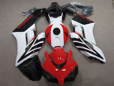 Preto Vermelho Branco Carenagem Honda CBR 1000RR 2004-2005