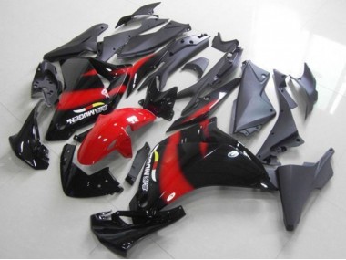 Preto Vermelho Carenagem Honda CBR 250RR 2011-2013