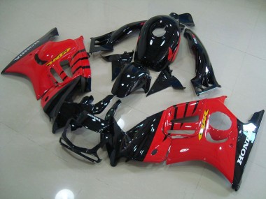 Preto Vermelho Carenagem Honda CBR 600 F3 1995-1998