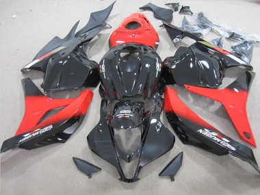 Preto Vermelho Carenagem Honda CBR 600RR 2009-2012