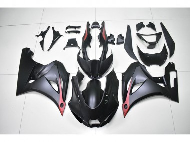 Preto Vermelho Carenagem Suzuki GSXR 1000 2017-2023
