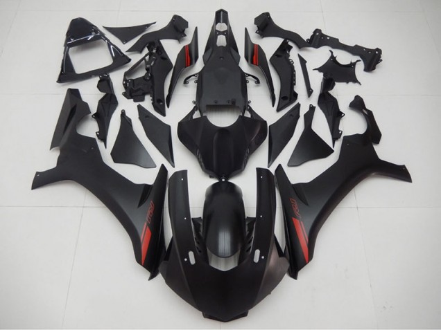 Preto Vermelho Carenagem Yamaha R1 2015-2019 Preto Vermelho Carenagem Yamaha R1 2015-2019