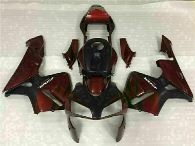 Preto Vermelho Carroçaria Honda CBR 600RR 2003-2004