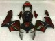 Preto Vermelho Carroçaria Honda CBR 600RR 2003-2004 Preto Vermelho Carroçaria Honda CBR 600RR 2003-2004