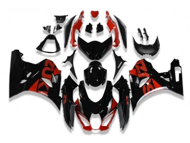 Preto Vermelho Carroçaria Suzuki GSXR 1000 2017-2023