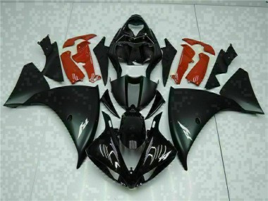 Preto Vermelho Carroçaria Yamaha R1 2009-2011