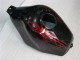Preto Vermelho Chama Abs Plástico Honda CBR 600 F3 1995-1998 Preto Vermelho Chama Abs Plástico Honda CBR 600 F3 1995-1998