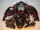 Preto Vermelho Chama Carenagem Suzuki GSXR 1300 Hayabusa 2008-2019 Preto Vermelho Chama Carenagem Suzuki GSXR 1300 Hayabusa 2008-2019