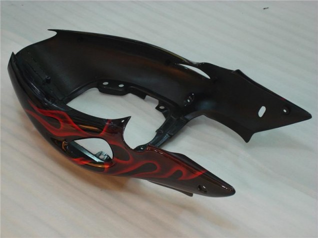 Preto Vermelho Chama Carenagem Suzuki GSXR 1300 Hayabusa 2008-2019 Preto Vermelho Chama Carenagem Suzuki GSXR 1300 Hayabusa 2008-2019