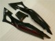 Preto Vermelho Chama Carroçaria Honda CBR 600 F4i 2004-2007 Preto Vermelho Chama Carroçaria Honda CBR 600 F4i 2004-2007