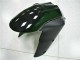 Preto Vermelho Chama Kit Carenagem Kawasaki ZX10R 2006-2007 Preto Vermelho Chama Kit Carenagem Kawasaki ZX10R 2006-2007