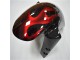 Preto Vermelho Chama Plástico Yamaha R6 2003-2005 Preto Vermelho Chama Plástico Yamaha R6 2003-2005