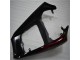 Preto Vermelho Chama Plástico Yamaha R6 2003-2005 Preto Vermelho Chama Plástico Yamaha R6 2003-2005