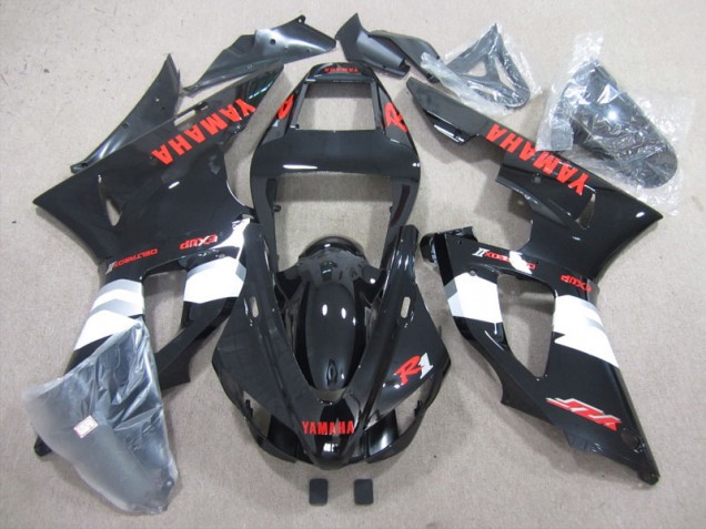 Preto Vermelho Decalque Carenagem Yamaha R1 1998-1999 Preto Vermelho Decalque Carenagem Yamaha R1 1998-1999