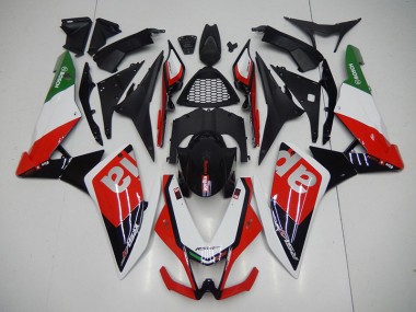 Preto Vermelho Kit Carenagem Aprilia RSV4 2009-2015